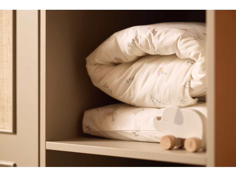 Povlečení 140x100 a 40x60 cm Lovely Birds