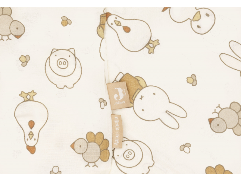 Povlečení 140x100 a 40x60 cm Miffy Family Farm