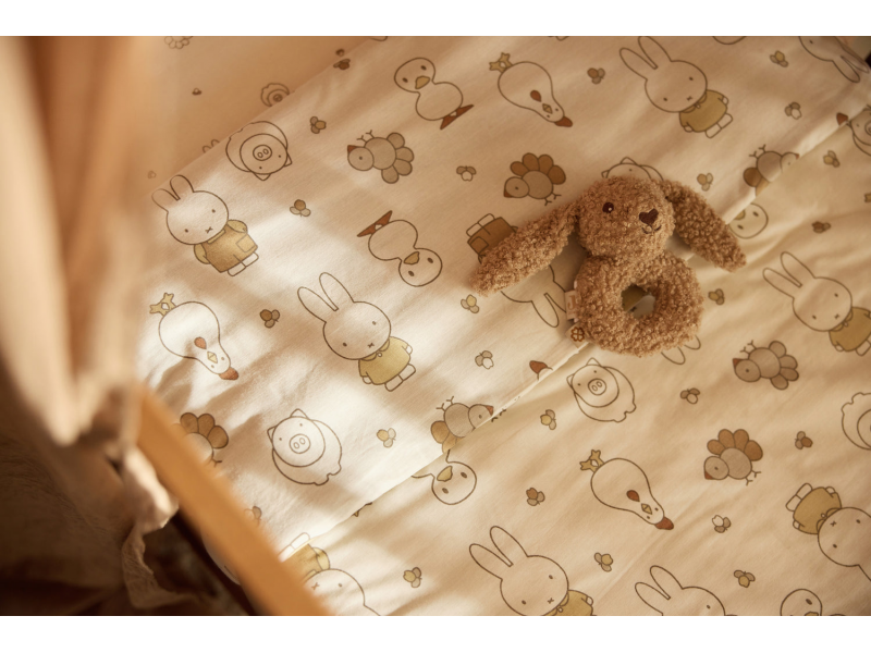 Povlečení 140x100 a 40x60 cm Miffy Family Farm