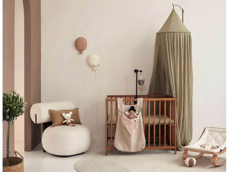 Držák na nebesa 235cm Messing Gold