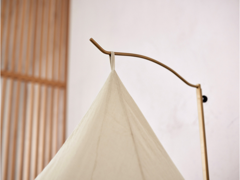 Držák na nebesa 235cm Messing Gold