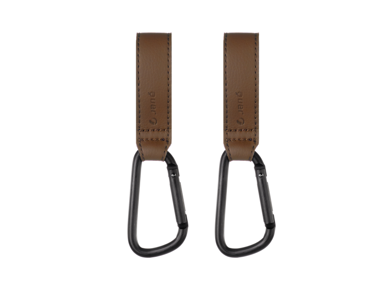 Úchyty na kočárek 2 ks Brown