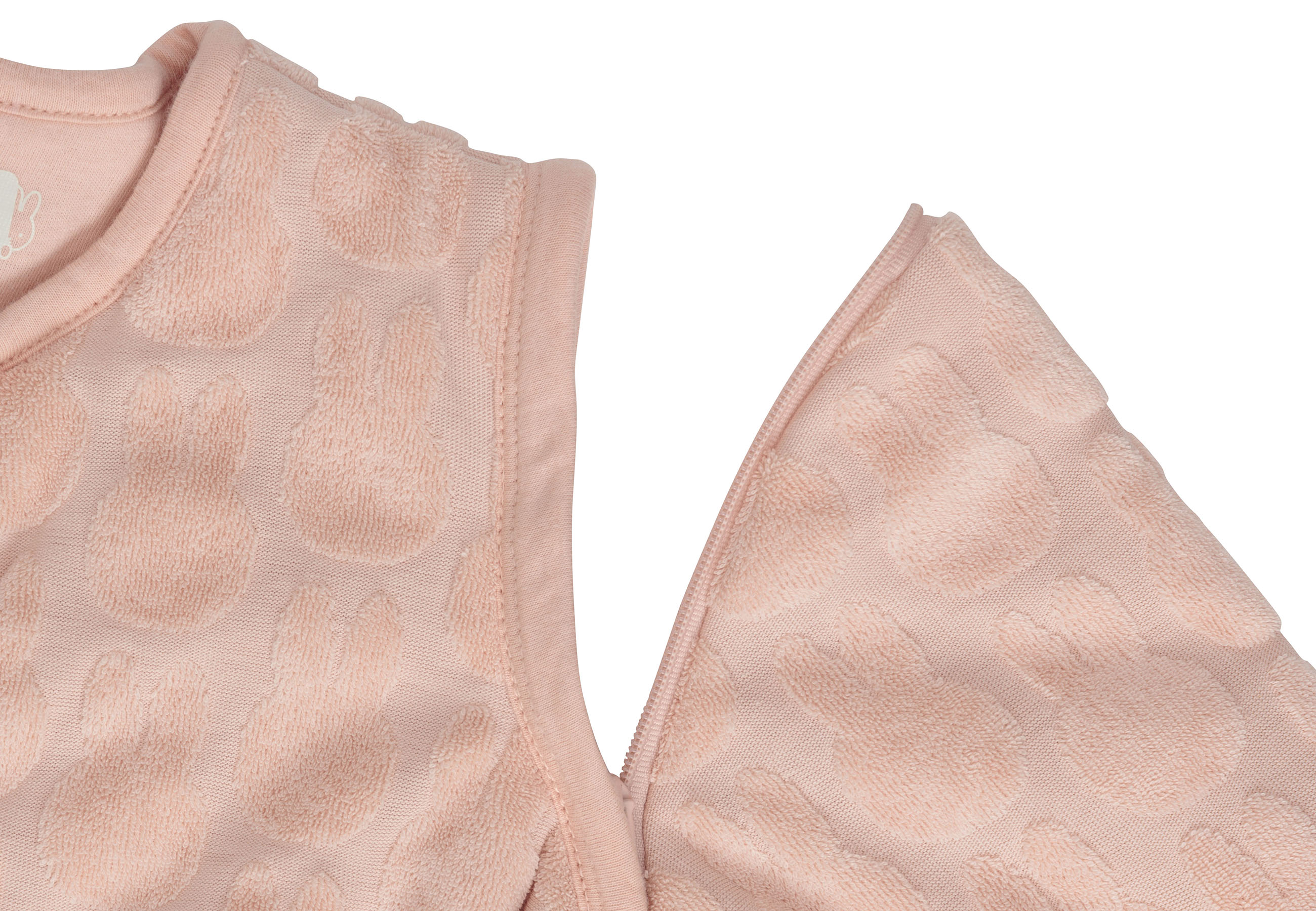 JOLLEIN Spací pytel 2v1 90cm Miffy Jacquard Wild Rose