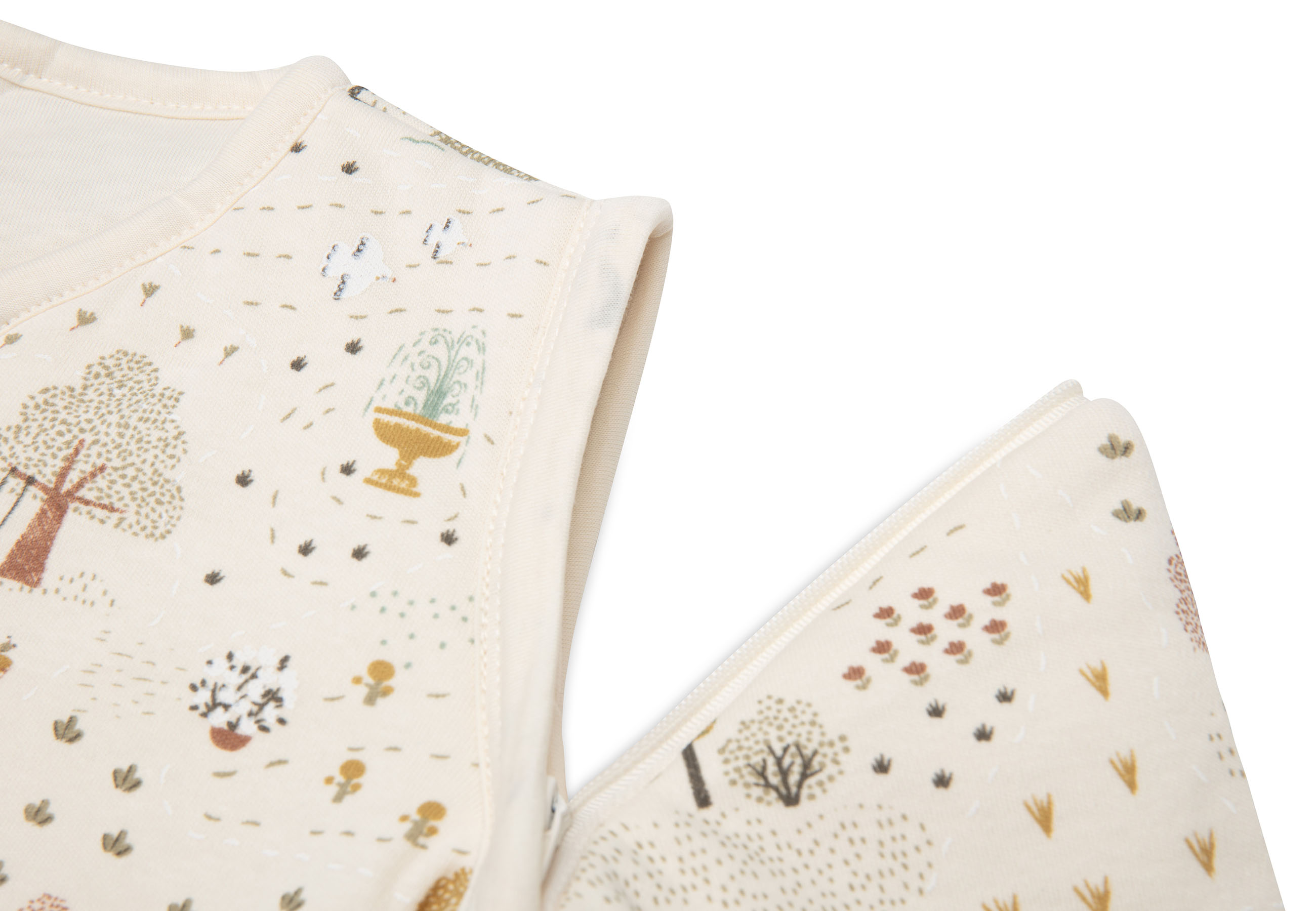 JOLLEIN Spací pytel 2v1 90cm Tiny Park