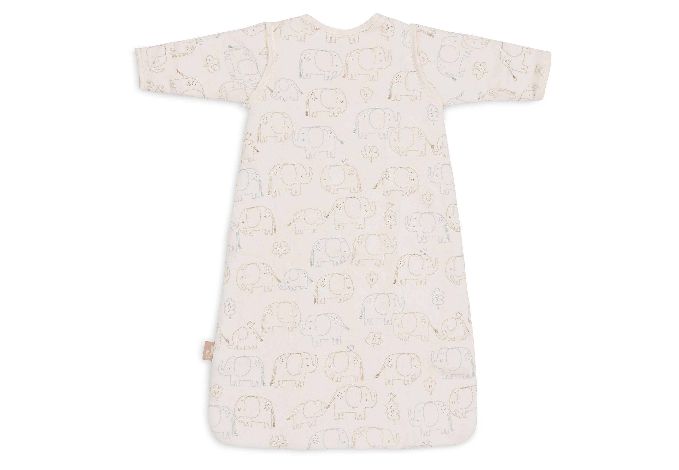 JOLLEIN Spací pytel 2v1 90cm Elephant Tales