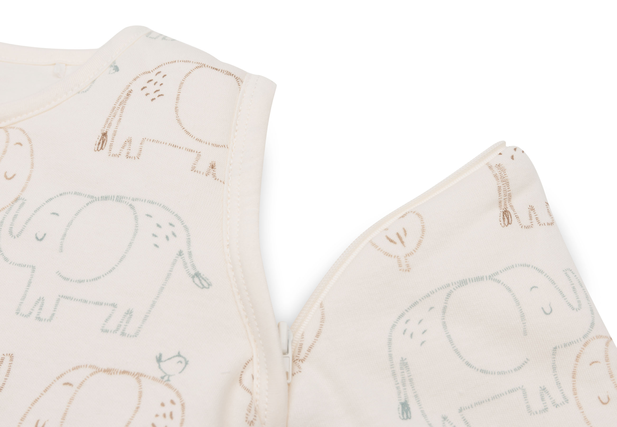 JOLLEIN Spací pytel 2v1 90cm Elephant Tales