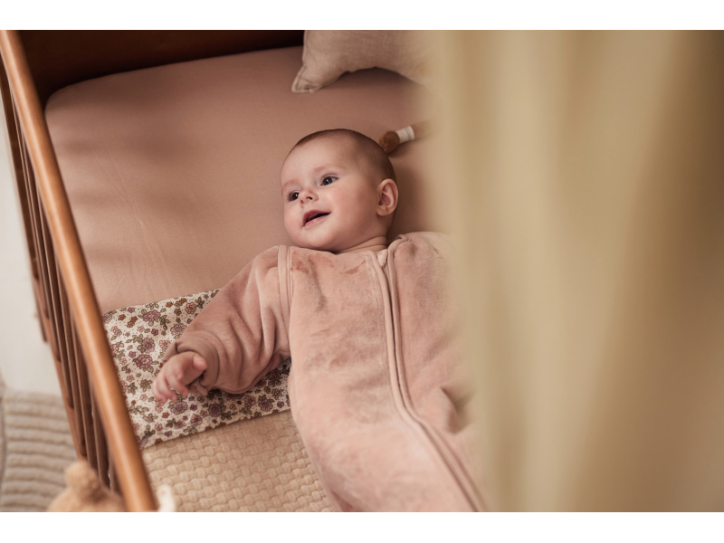 Spací pytel 2v1 70cm Velvet Wild Rose