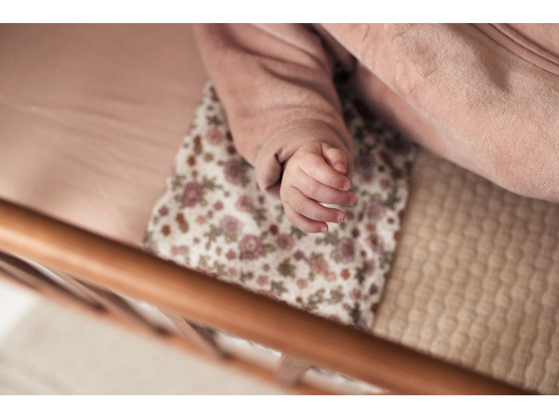 Spací pytel 2v1 70cm Velvet Wild Rose