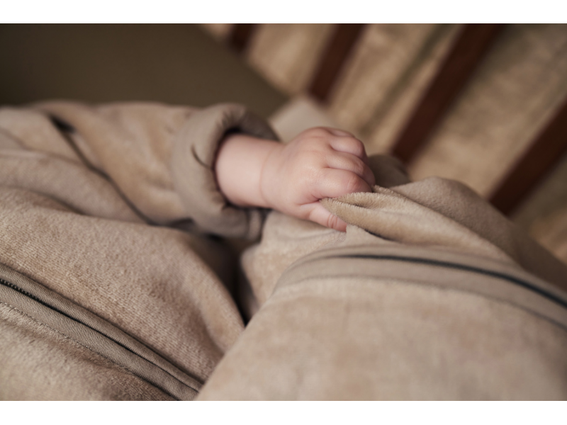 Spací pytel 2v1 70cm Velvet Nougat