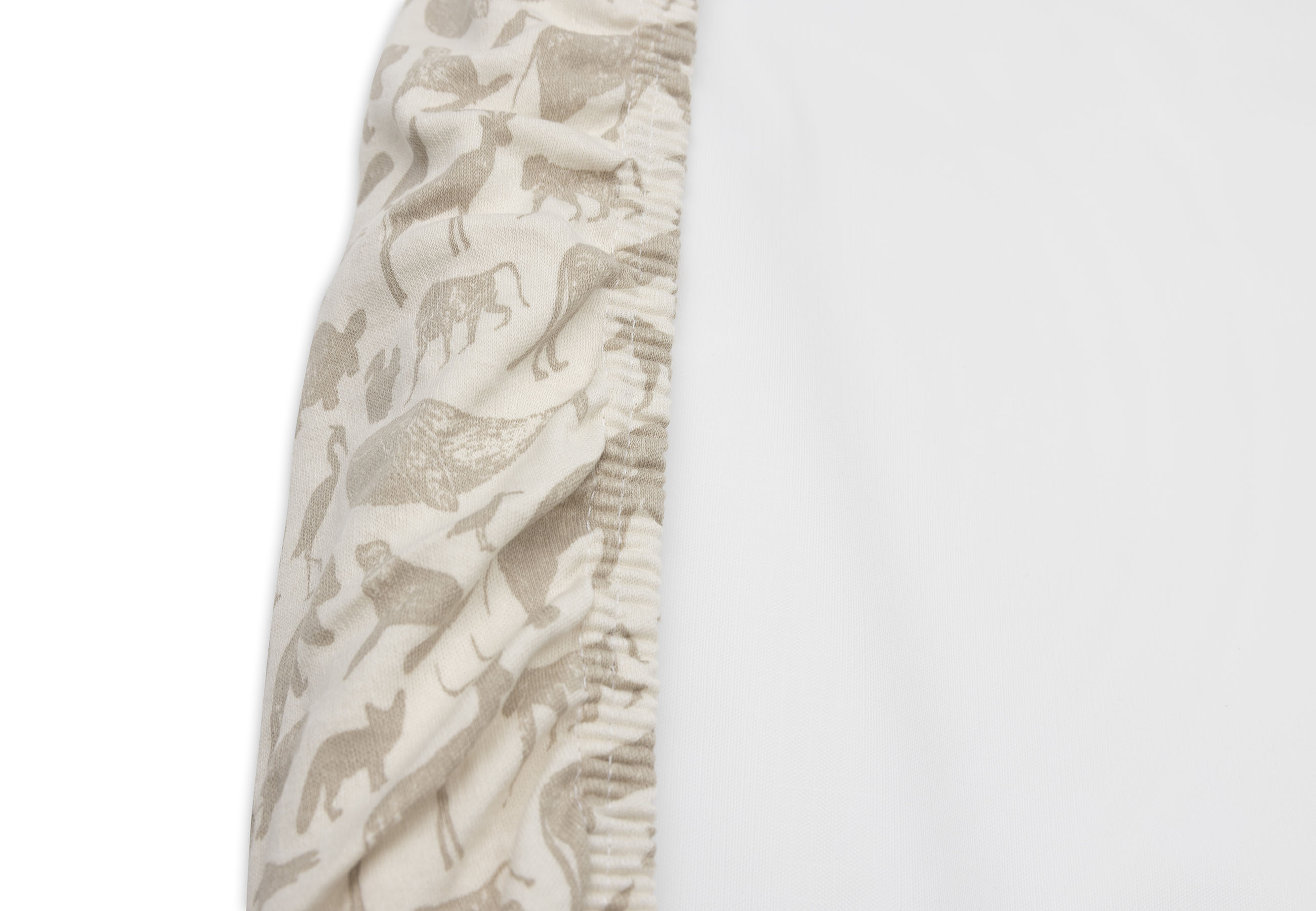 Potah na přebalovací podložku 50x70cm Animals Nougat