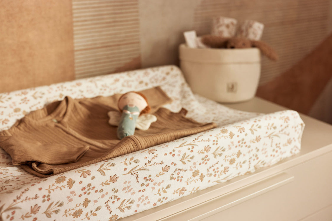 Potah na přebalovací podložku 50x70cm Bloomy