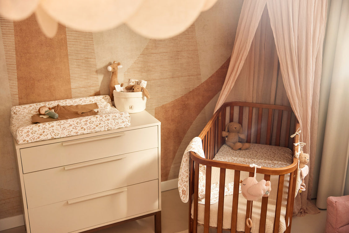 Potah na přebalovací podložku 50x70cm Bloomy