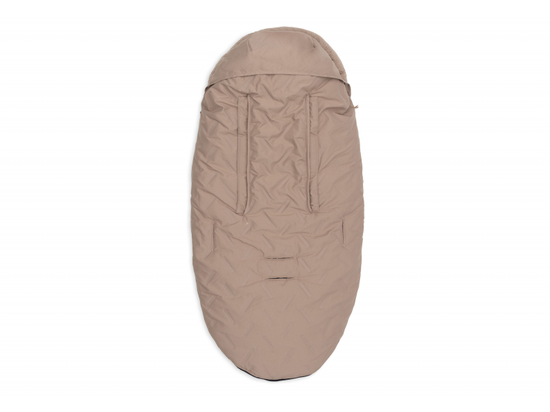 Fusak do kočárku Embossed Milky Coffee