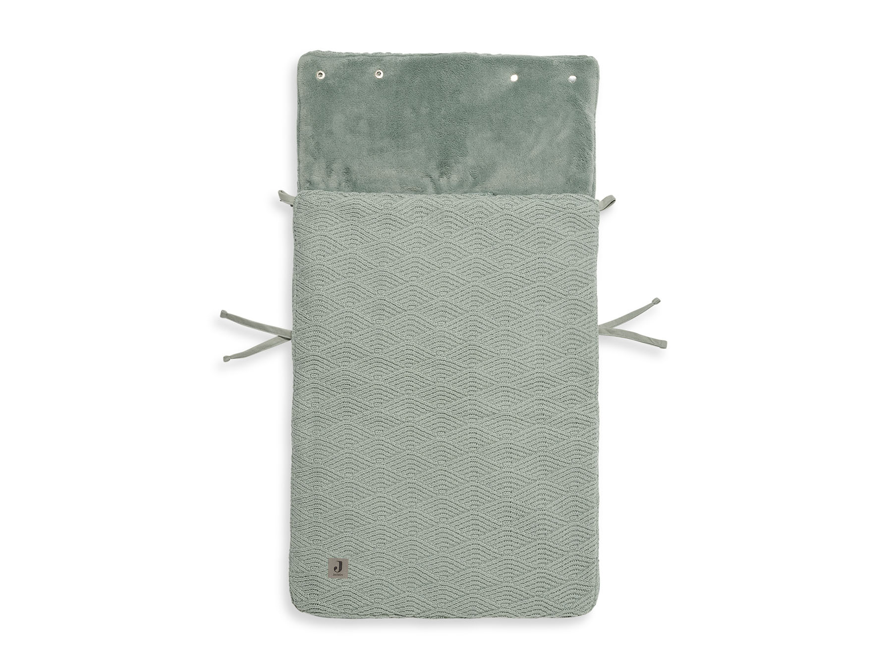 Fusak do autosedačky River Knit Ash Green