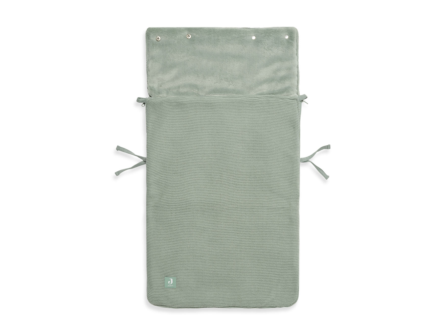Fusak do autosedačky Basic Knit Ash Green