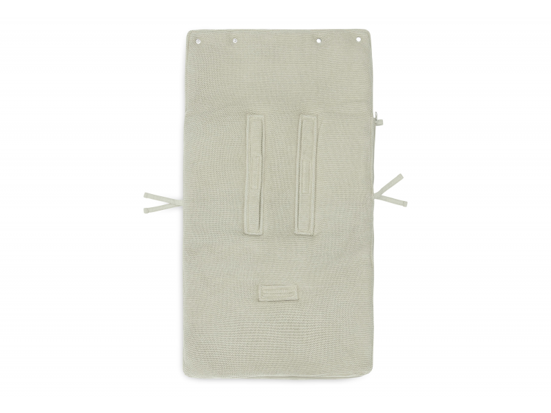 Fusak do autosedačky Basic Knit Olive Green