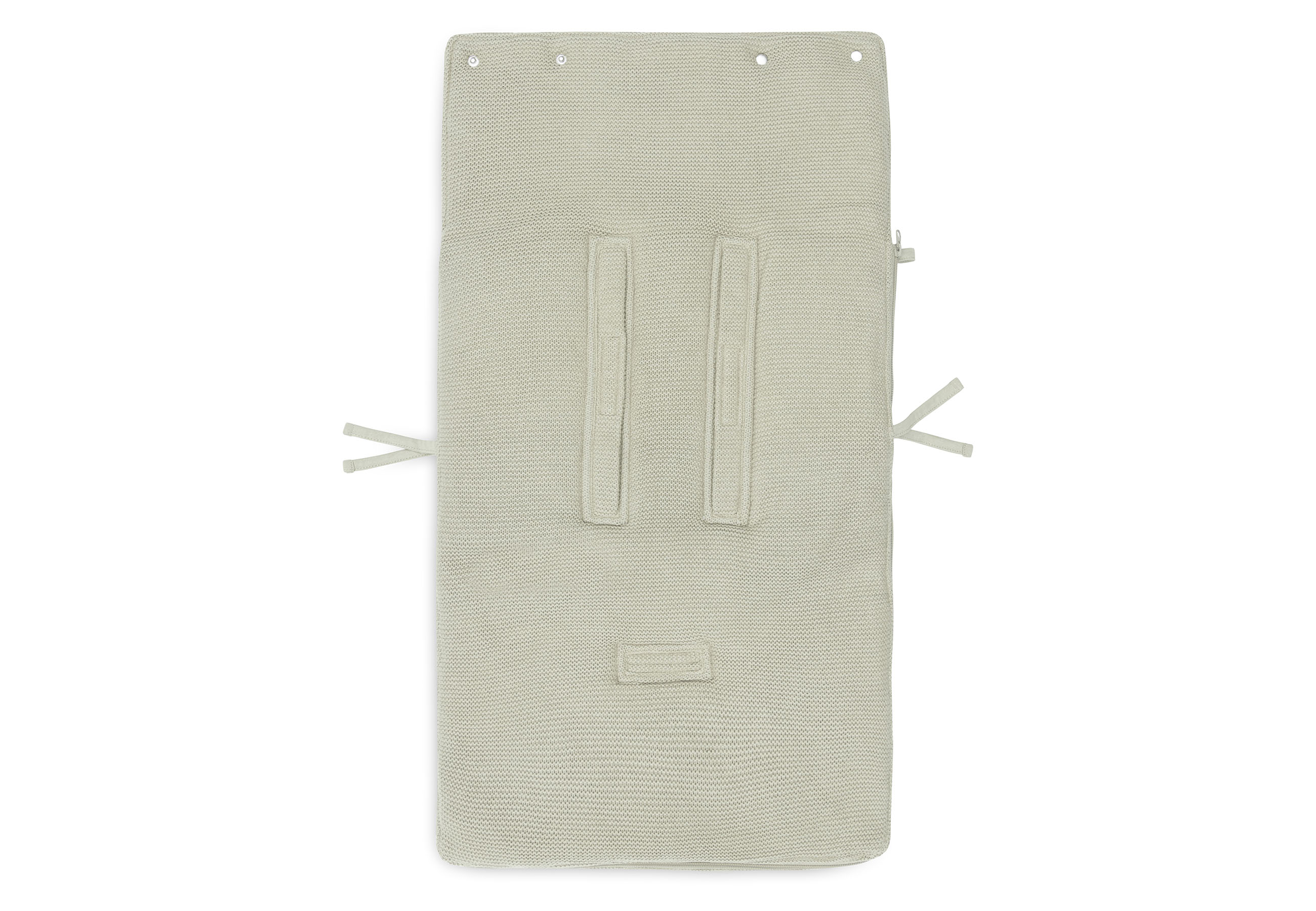 JOLLEIN Fusak do autosedačky Basic Knit Olive Green