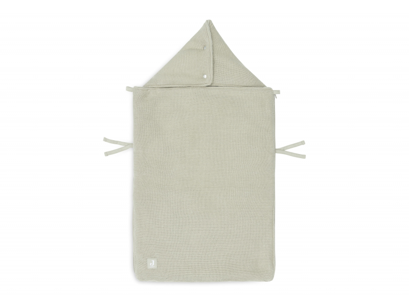 Fusak do autosedačky Basic Knit Olive Green