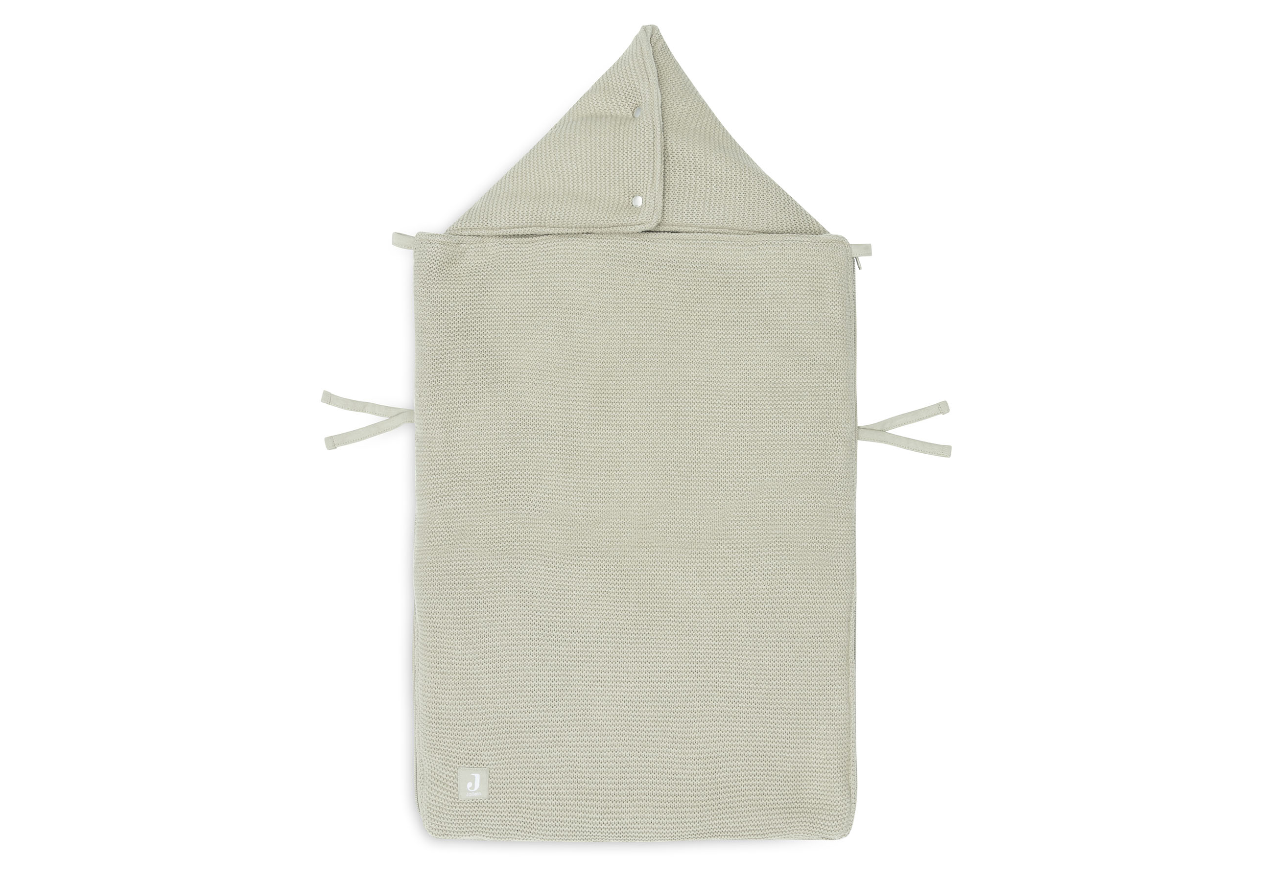 JOLLEIN Fusak do autosedačky Basic Knit Olive Green