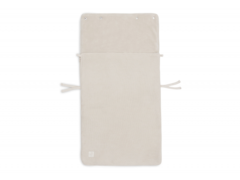 Fusak do autosedačky Basic Knit Oatmeal