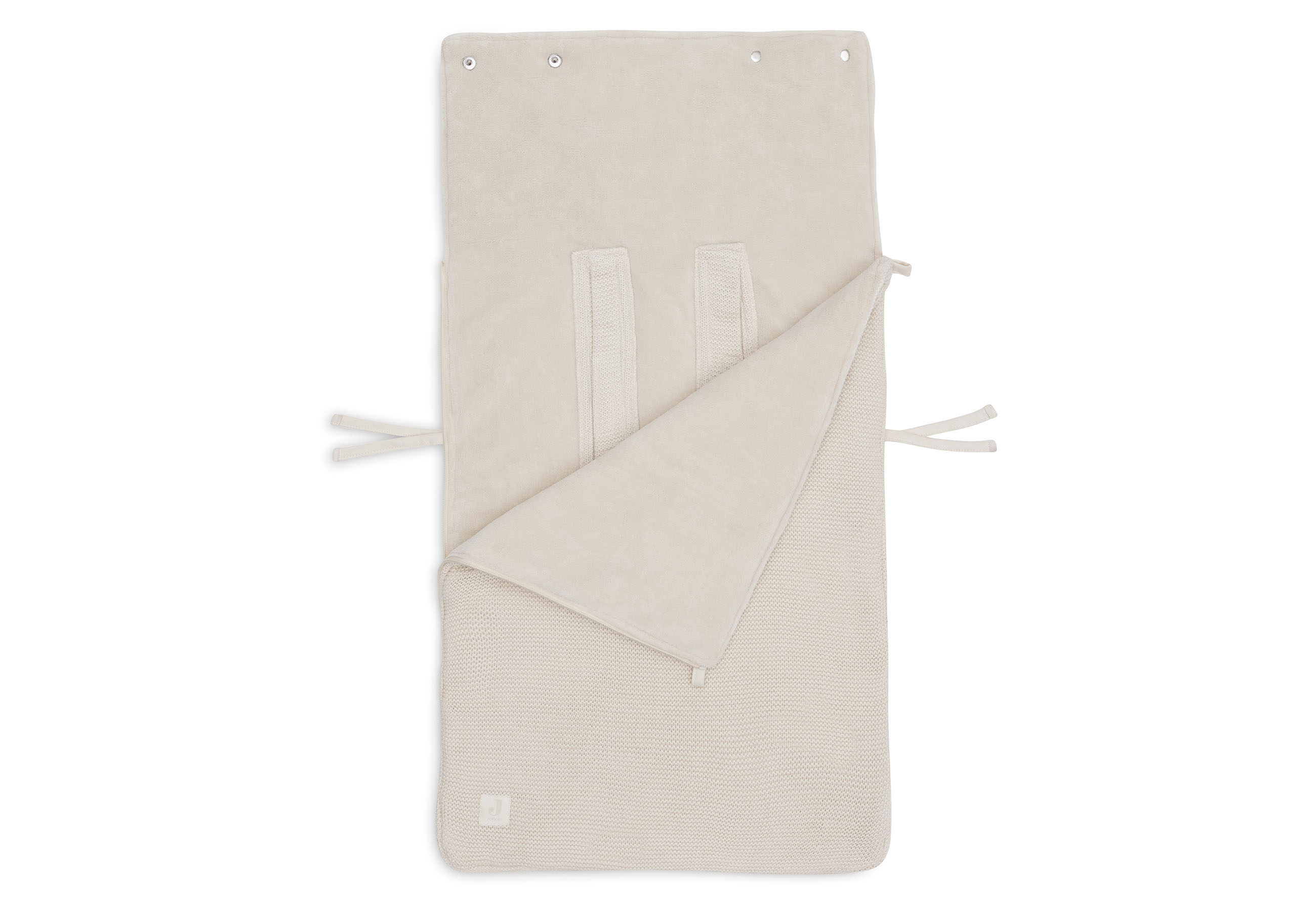 Fusak do autosedačky Basic Knit Oatmeal