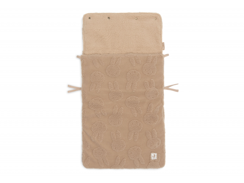 Fusak do autosedačky Miffy Jacquard Teddy Biscuit