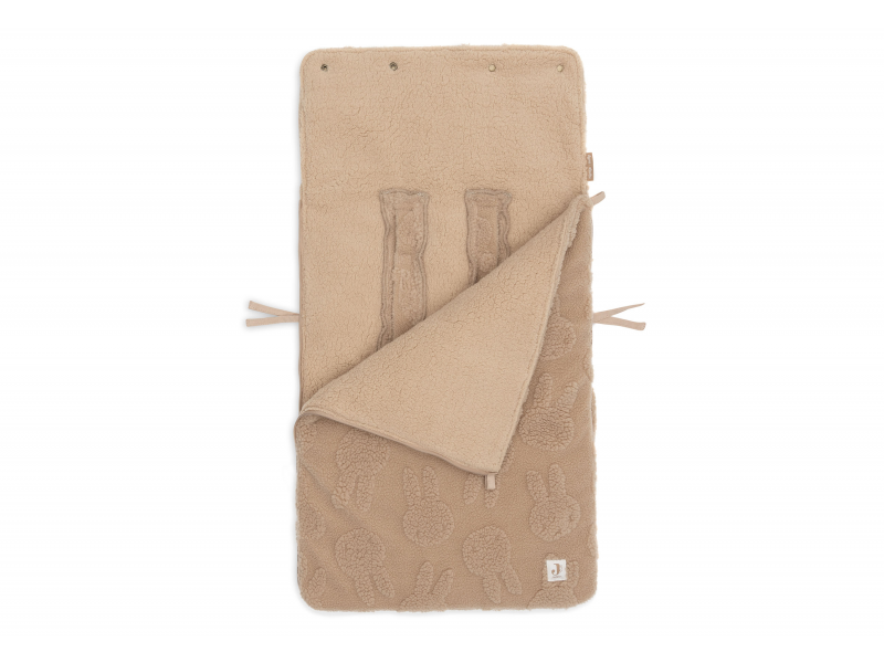 Fusak do autosedačky Miffy Jacquard Teddy Biscuit