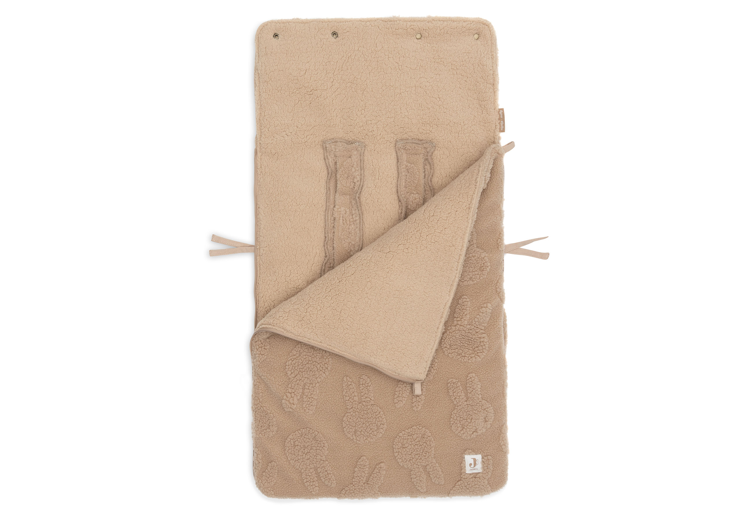 Fusak do autosedačky Miffy Jacquard Teddy Biscuit