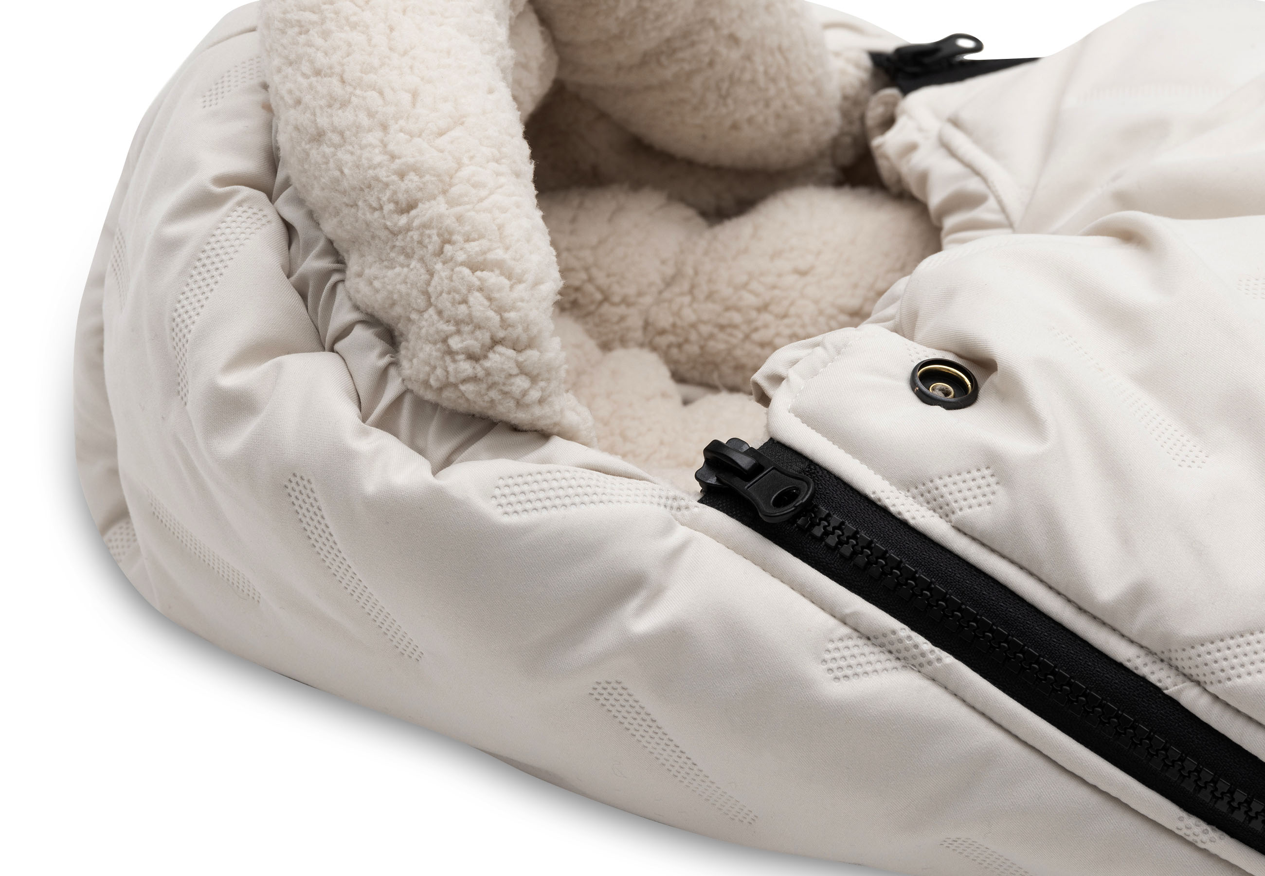 Fusak do autosedačky Embossed Sand