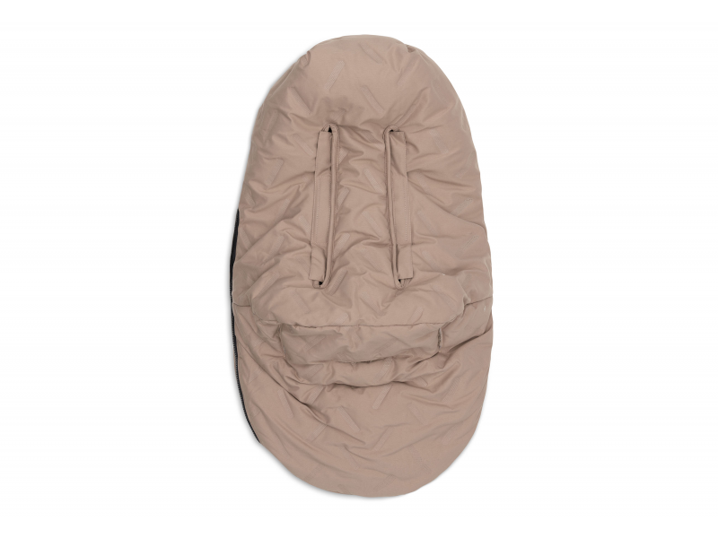 Fusak do autosedačky Embossed Milky Coffee