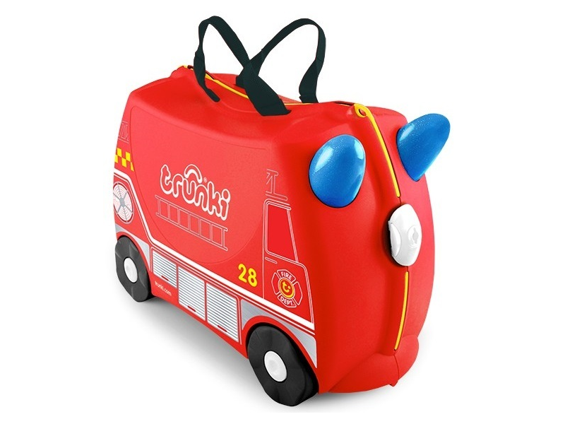Trunki Kufřík + odrážedlo hasičský vůz Frankie