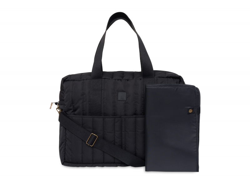 Přebalovací taška Puffed Moos Black