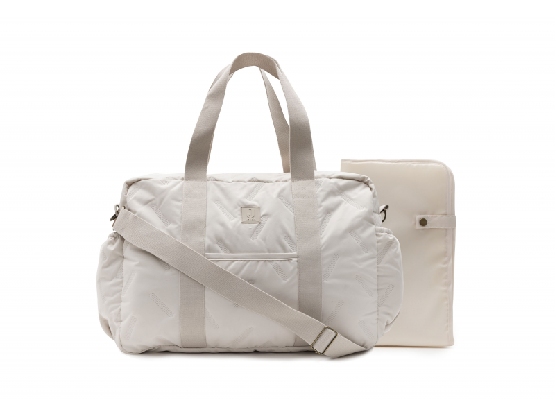 Přebalovací taška Embossed Lily Sand