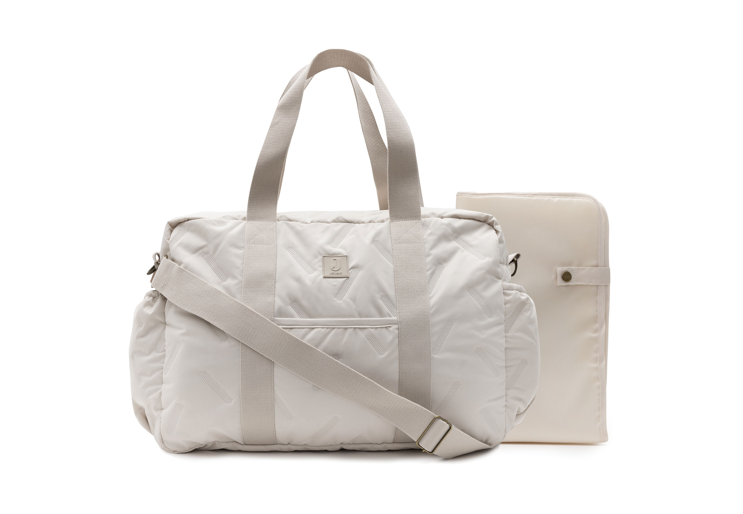 JOLLEIN Přebalovací taška Embossed Lily Sand