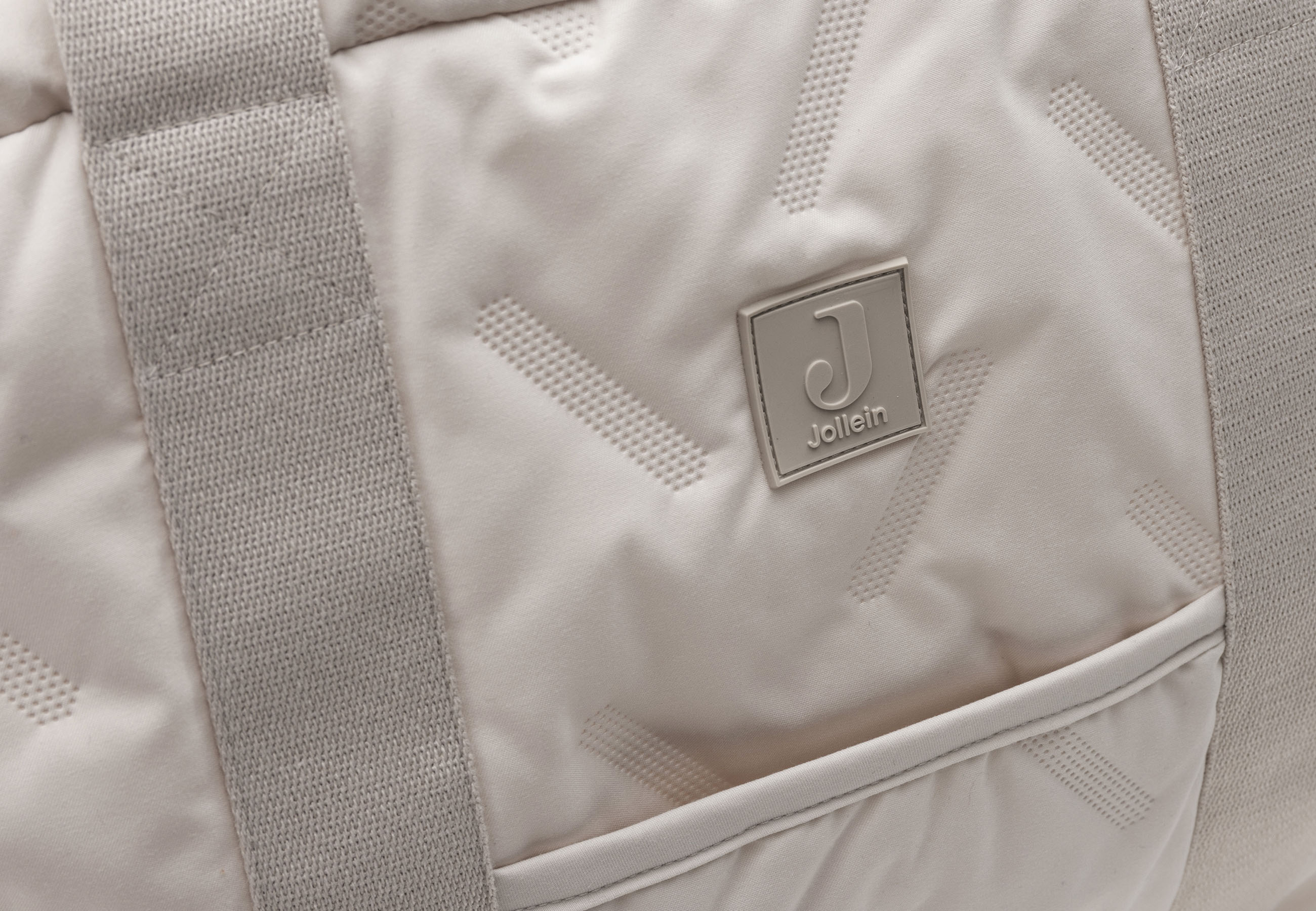 JOLLEIN Přebalovací taška Embossed Lily Sand