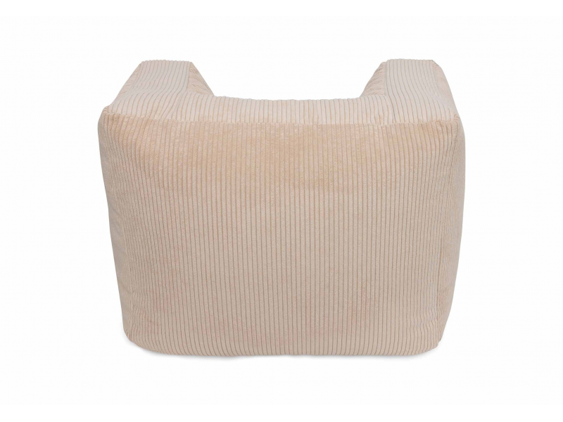 Křeslo dětské Beanbag Corduroy Natural