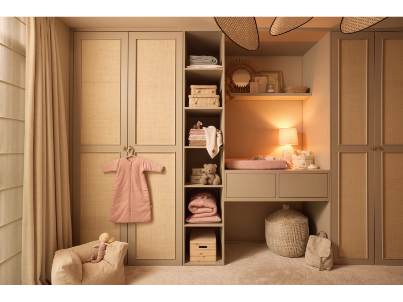 Křeslo dětské Beanbag Corduroy Natural