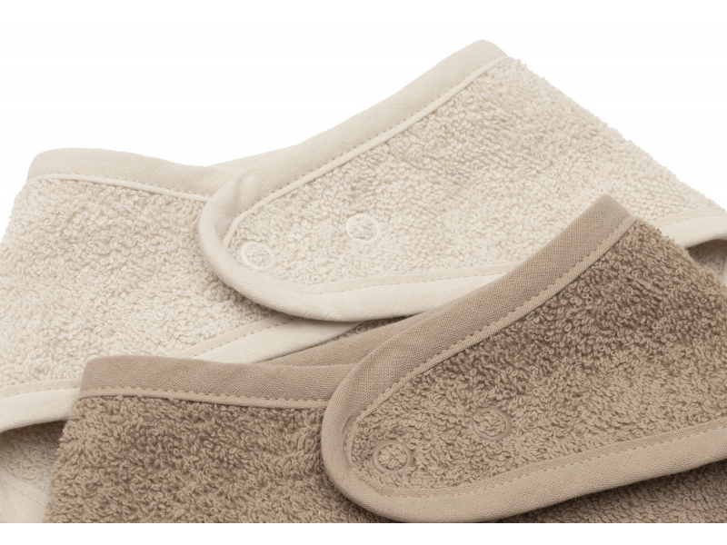 Bryndáček bandana 2ks Sand / Milky Coffee