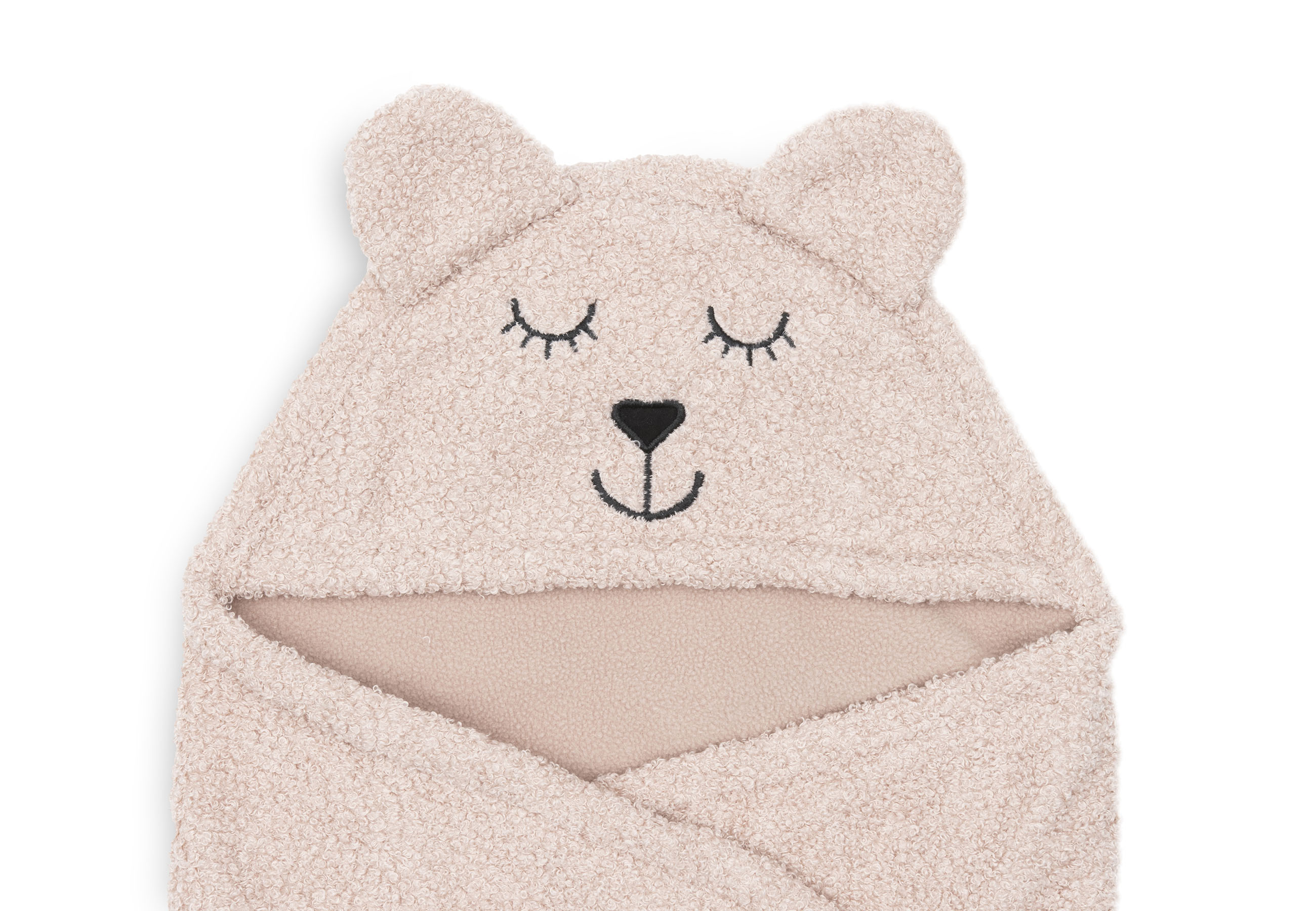 JOLLEIN Zavinovačka medvídek Boucle Wild Rose