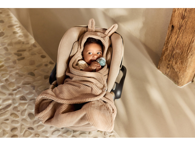 Zavinovačka králíček Cloudy Rib Milky Coffee