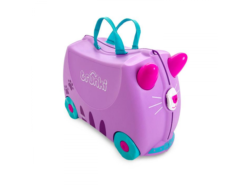 Trunki kufrík + odrážadlo Cassie the Cat