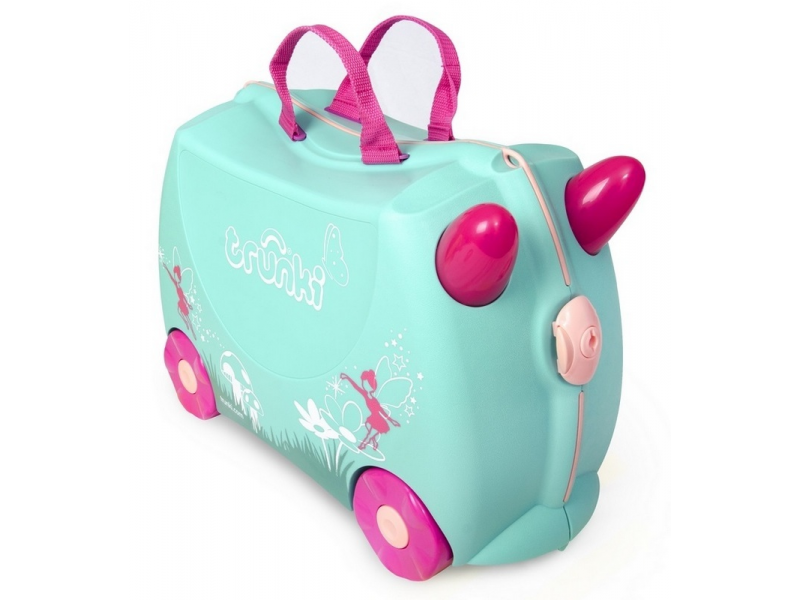 Trunki Kufřík + odrážedlo víla Flora
