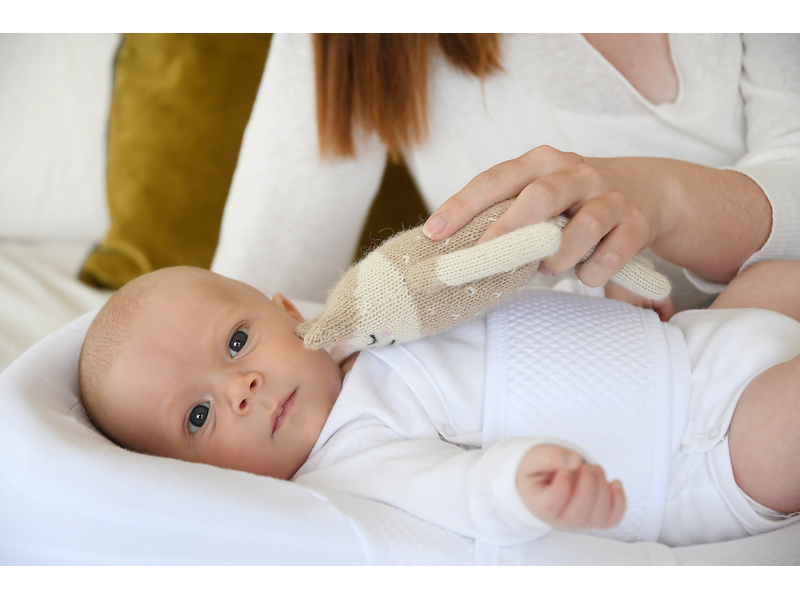 CocoonaBaby podložka + povlak White