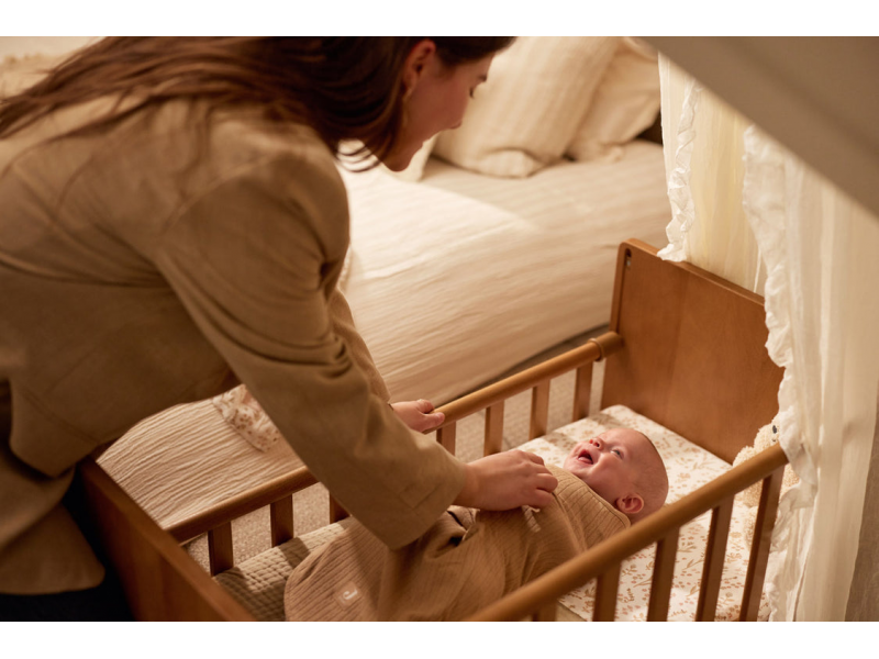 Zavinovačka 0-3m Ajour Biscuit