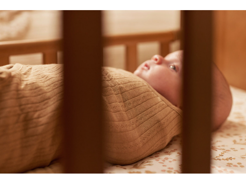 Zavinovačka 0-3m Ajour Biscuit