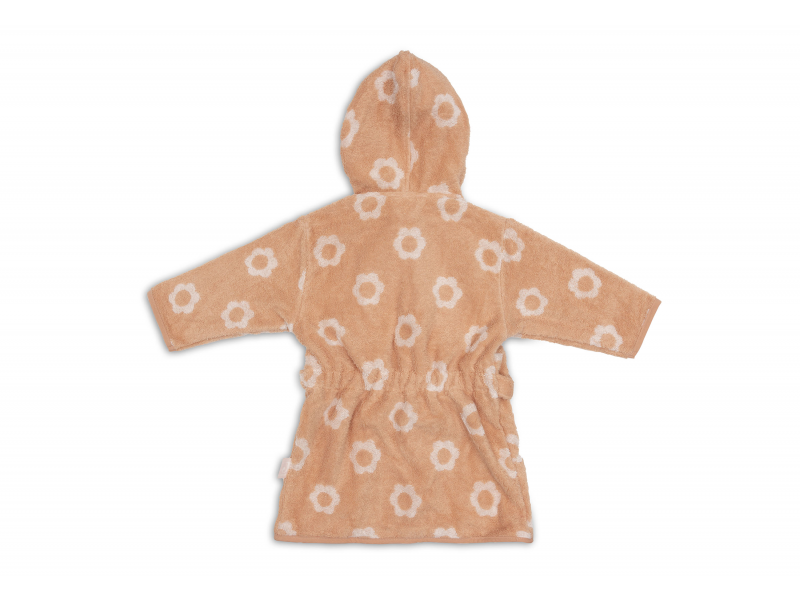 Župan froté 1-2 roky Jacquard Flower