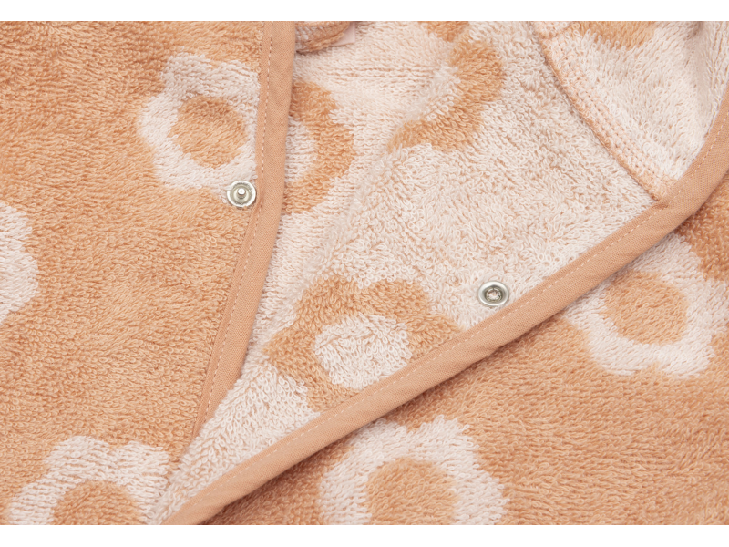 Župan froté 1-2 roky Jacquard Flower