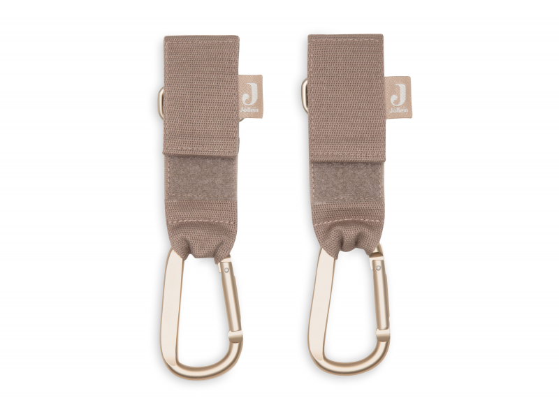 Úchyty na kočárek Milky Coffee