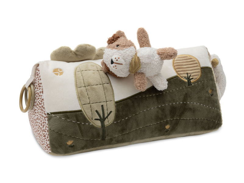 Polštářek trojhranný s aktivitami Tiny Park