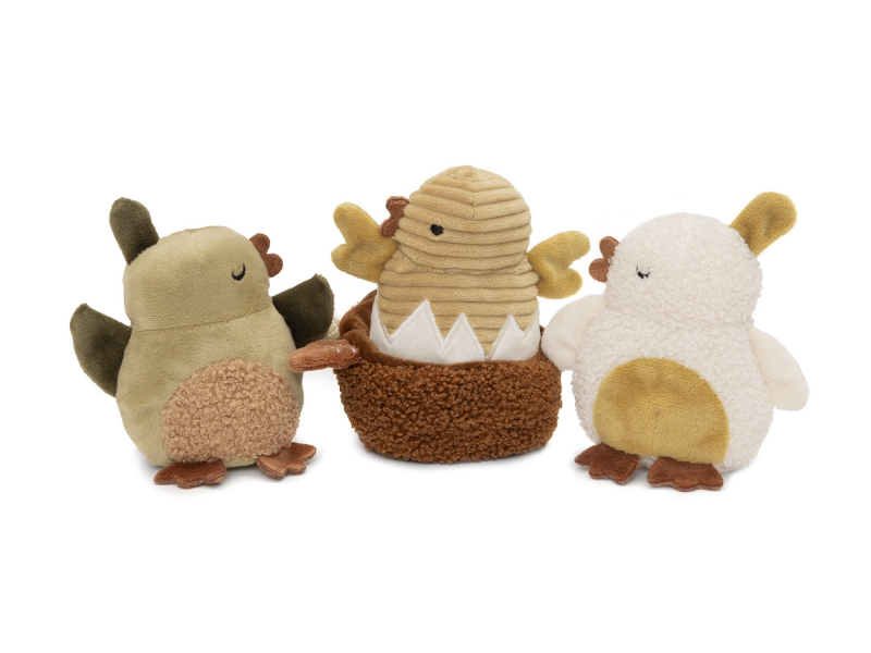 Ptačí budka s ptáčky textilní Tiny Park